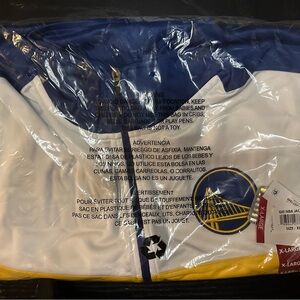 Men’s XL Track Jacket
Full Zip Golden State Warriors
New with tags